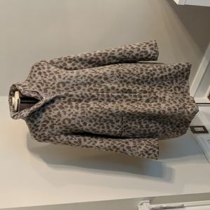 Leopard Print Coat NWT